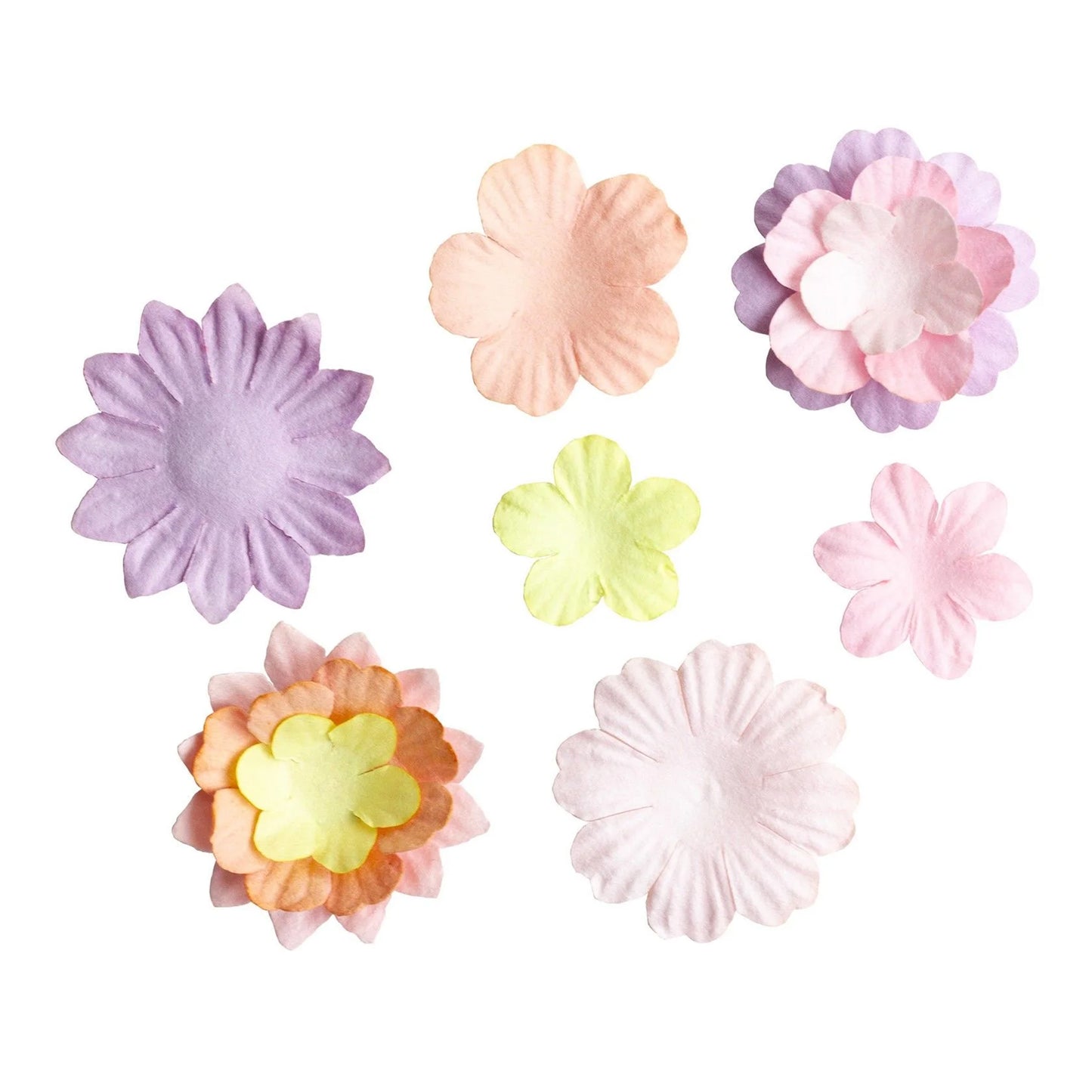 Studio Light Pastel Essentials Paper Flowers (25pcs)