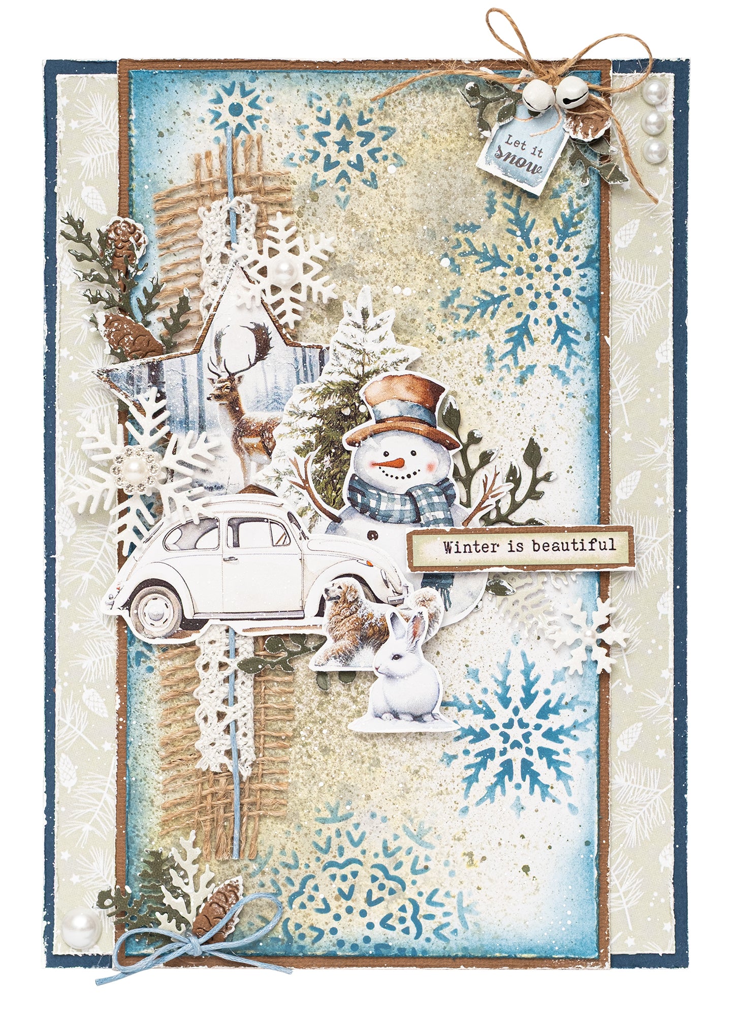 Studio Light Winter Wonderland Die-cut Paper Pad