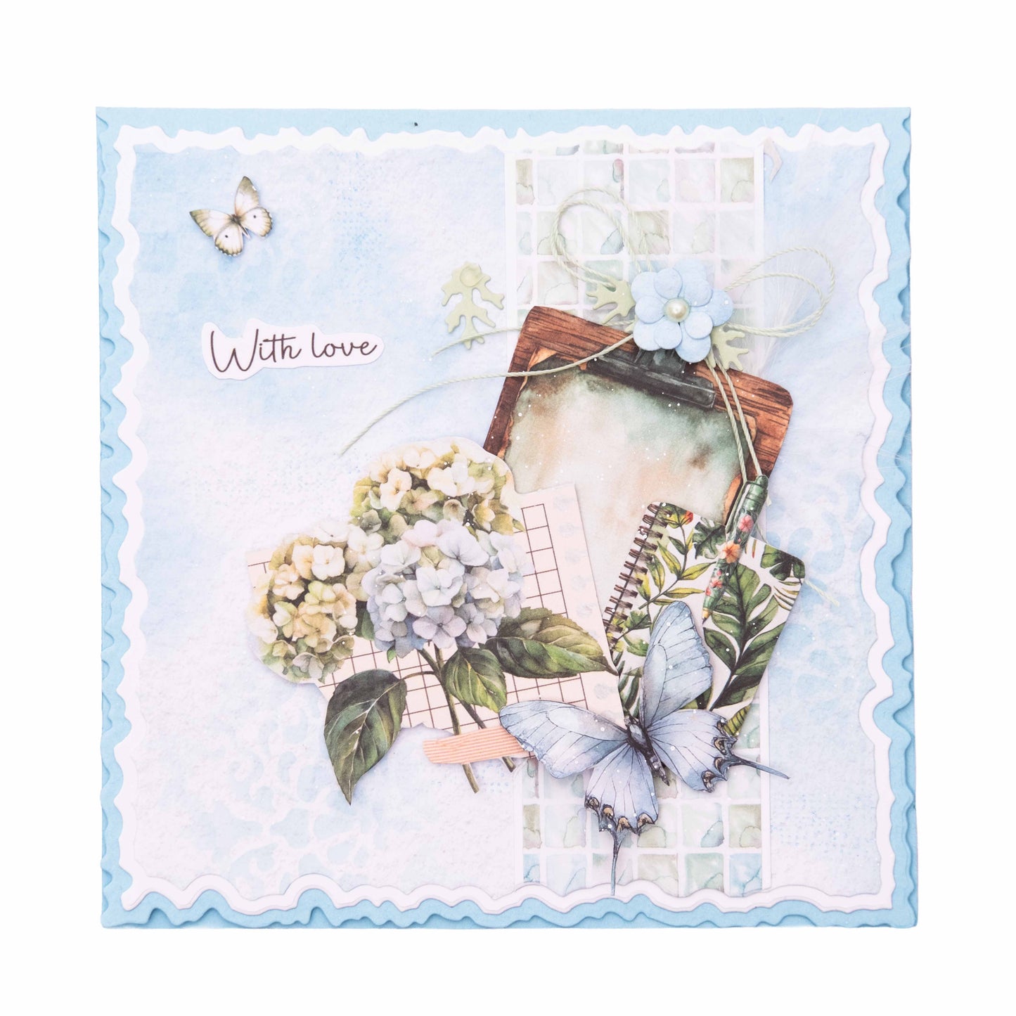Studio Light Cutting Die Torn Edge Cardshape square Essentials