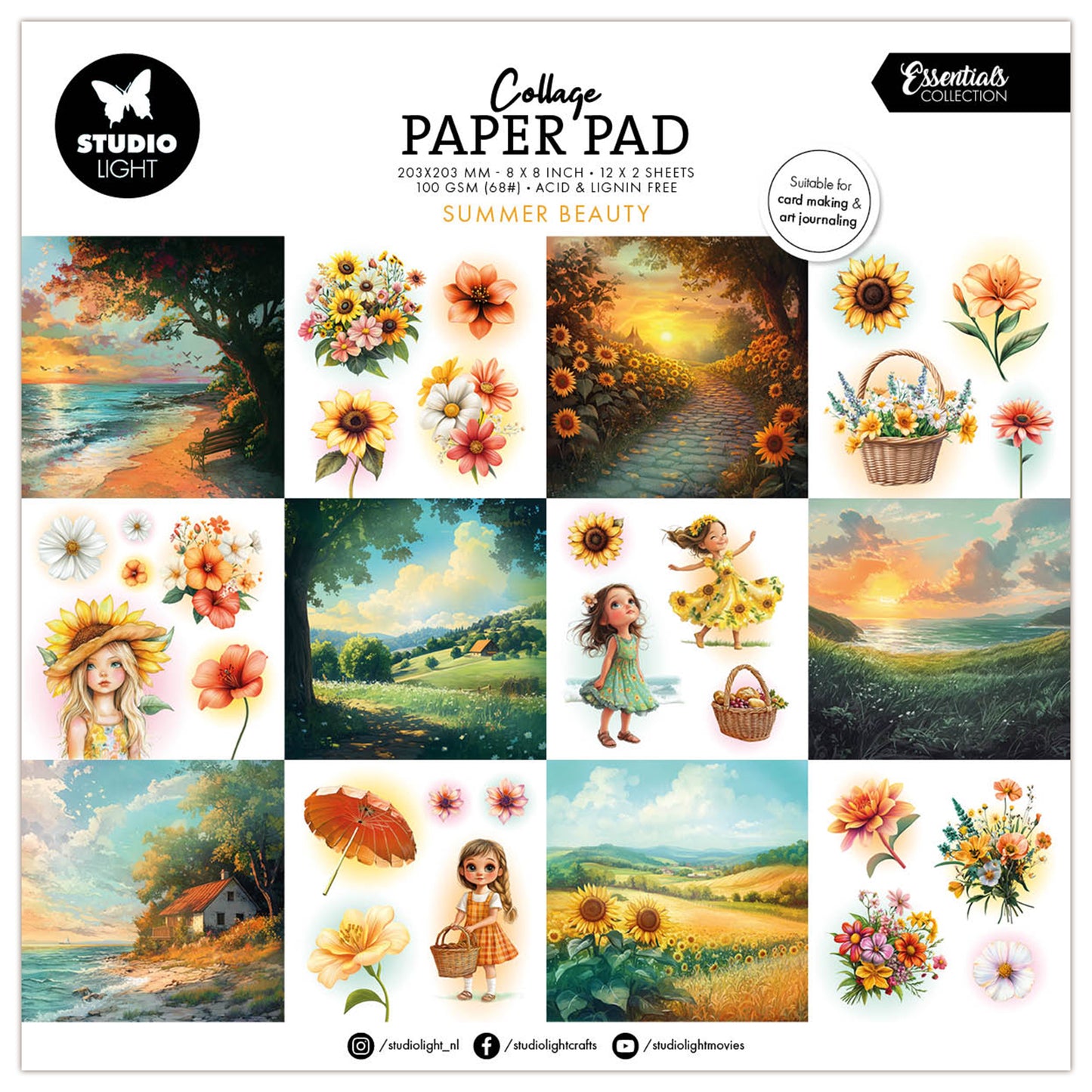 Studio Light Essentials Summer Beauty Collage Bundle