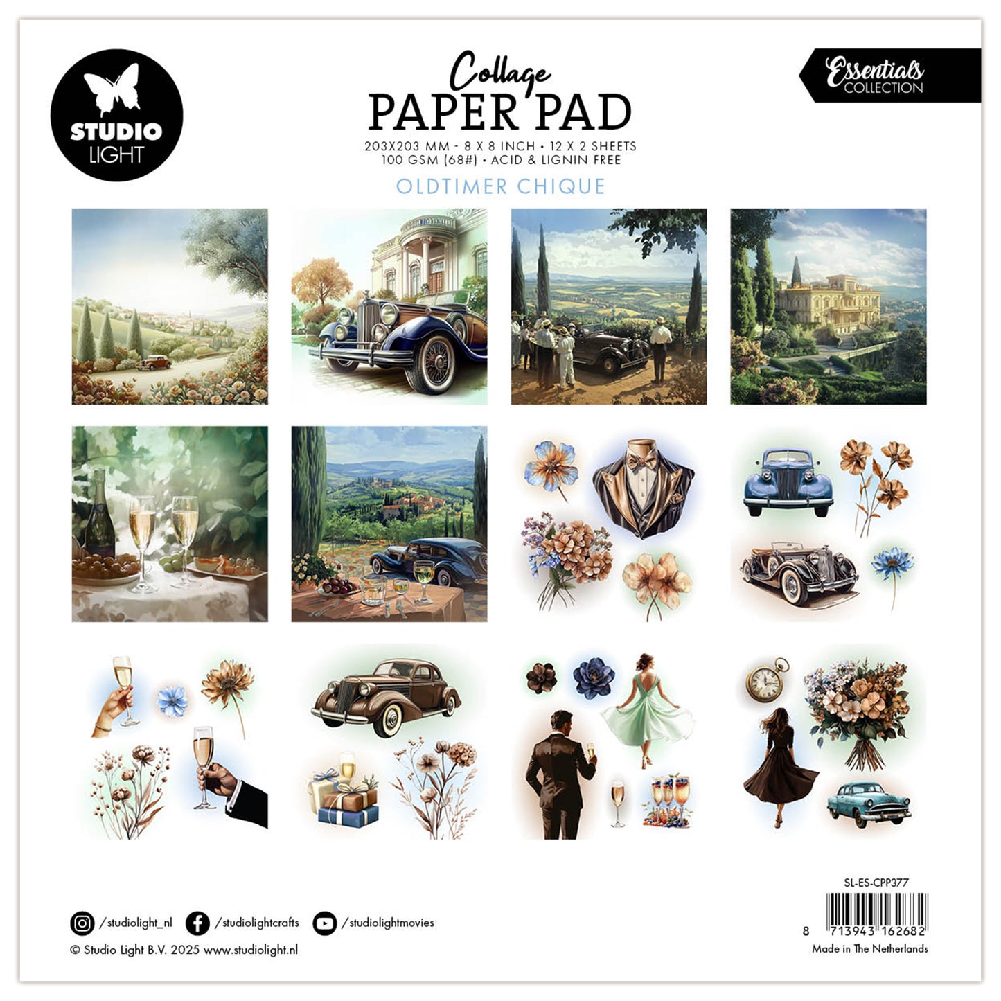 Studio Light Essentials Oldtimer Chique Collage Bundle