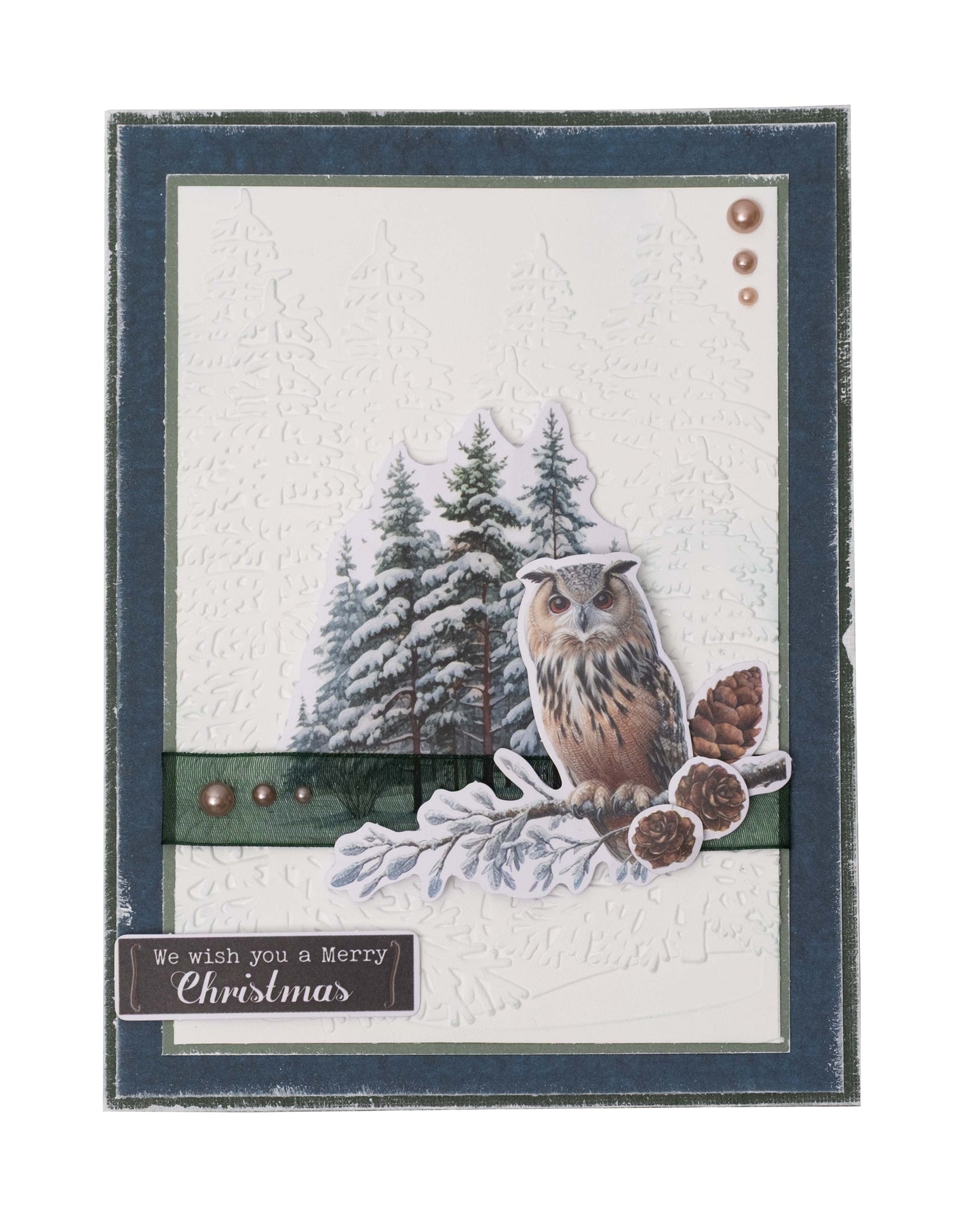 Studio Light Essentials Embossing Folder Forest Background