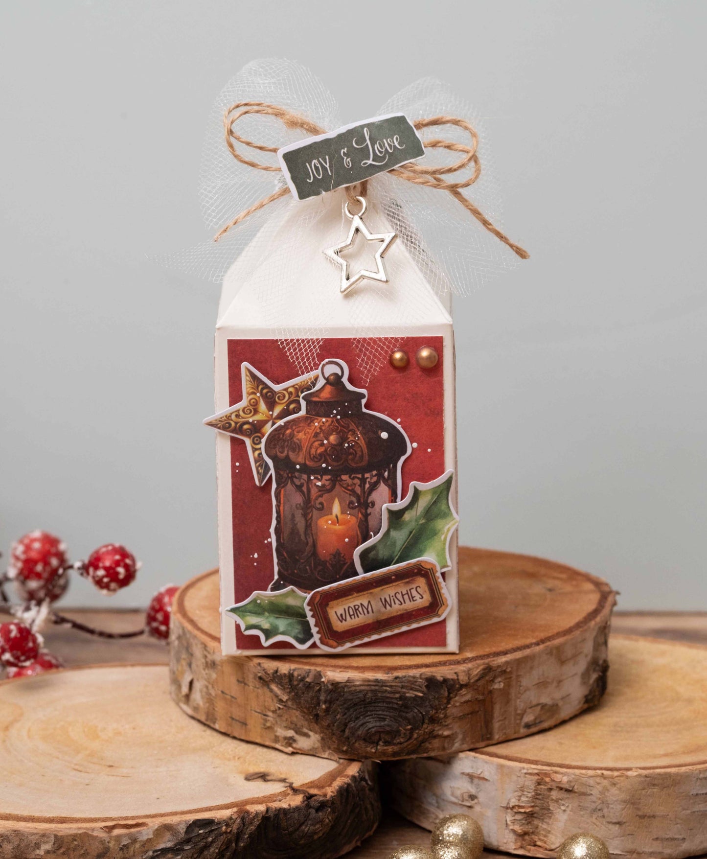 Studio Light Giftbox Paper Pad, Die-cut Paper Lantern & Houses Complete Collection