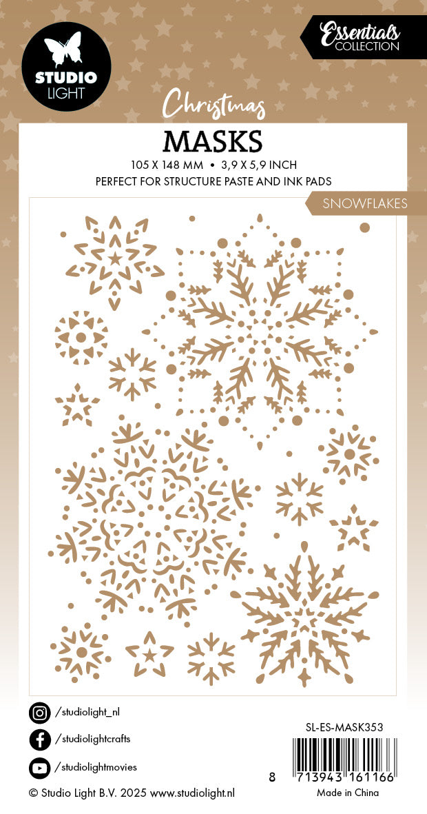 Studio Light Essentials Mask Snow Background