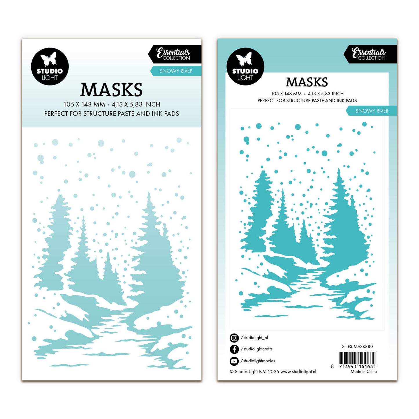 Studio Light Essentials Mask Snowy River