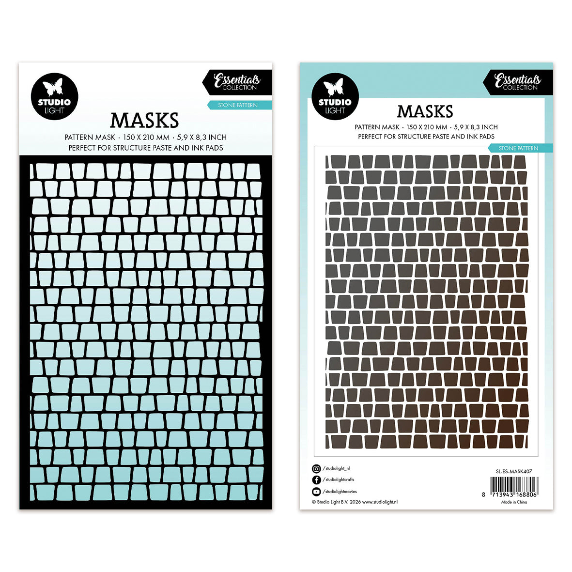 Studio Light Mask Stone background Essentials