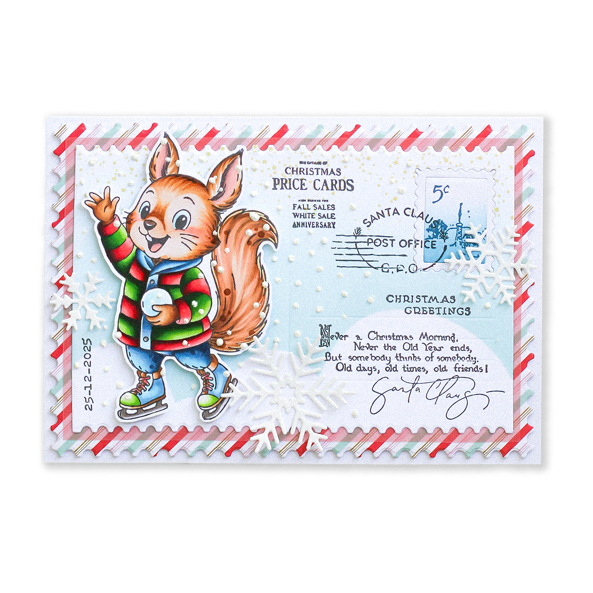Studio Light Essentials Festive Friends Clear Stamp Bundle