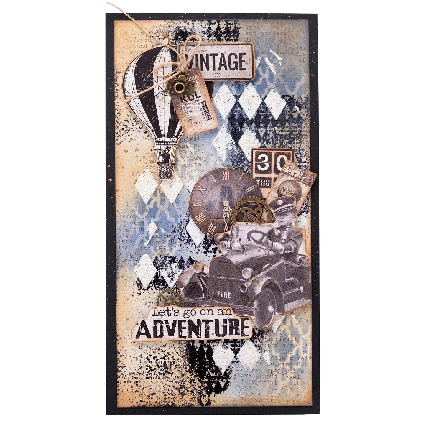 Studio Light Grunge Mask - Wallpaper Pattern - Nr.336