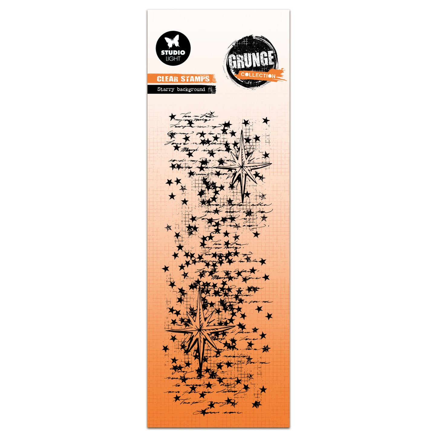 Studio Light Grunge - Clear Stamp Starry Background