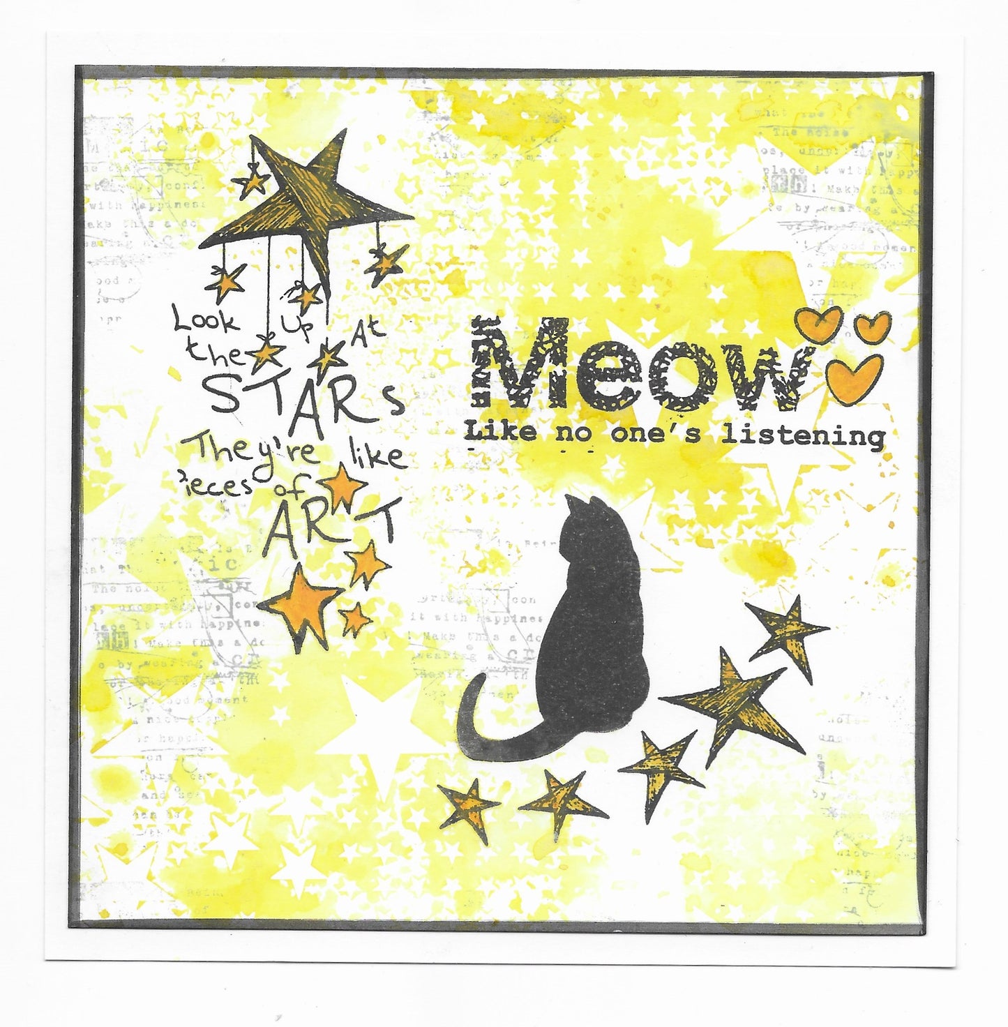 PC-126 - 6"x6" Stencil - Lotza Starz