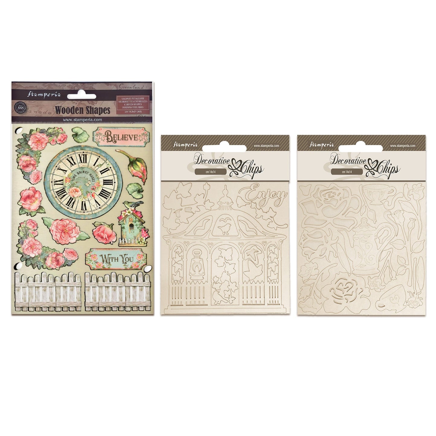 Stamperia House of Roses Decorative Bundle
