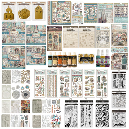 Stamperia Venice City of Art Complete Collection