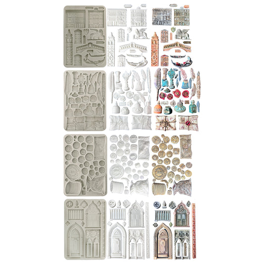Stamperia Venice City of Art Silicon Mould Bundle