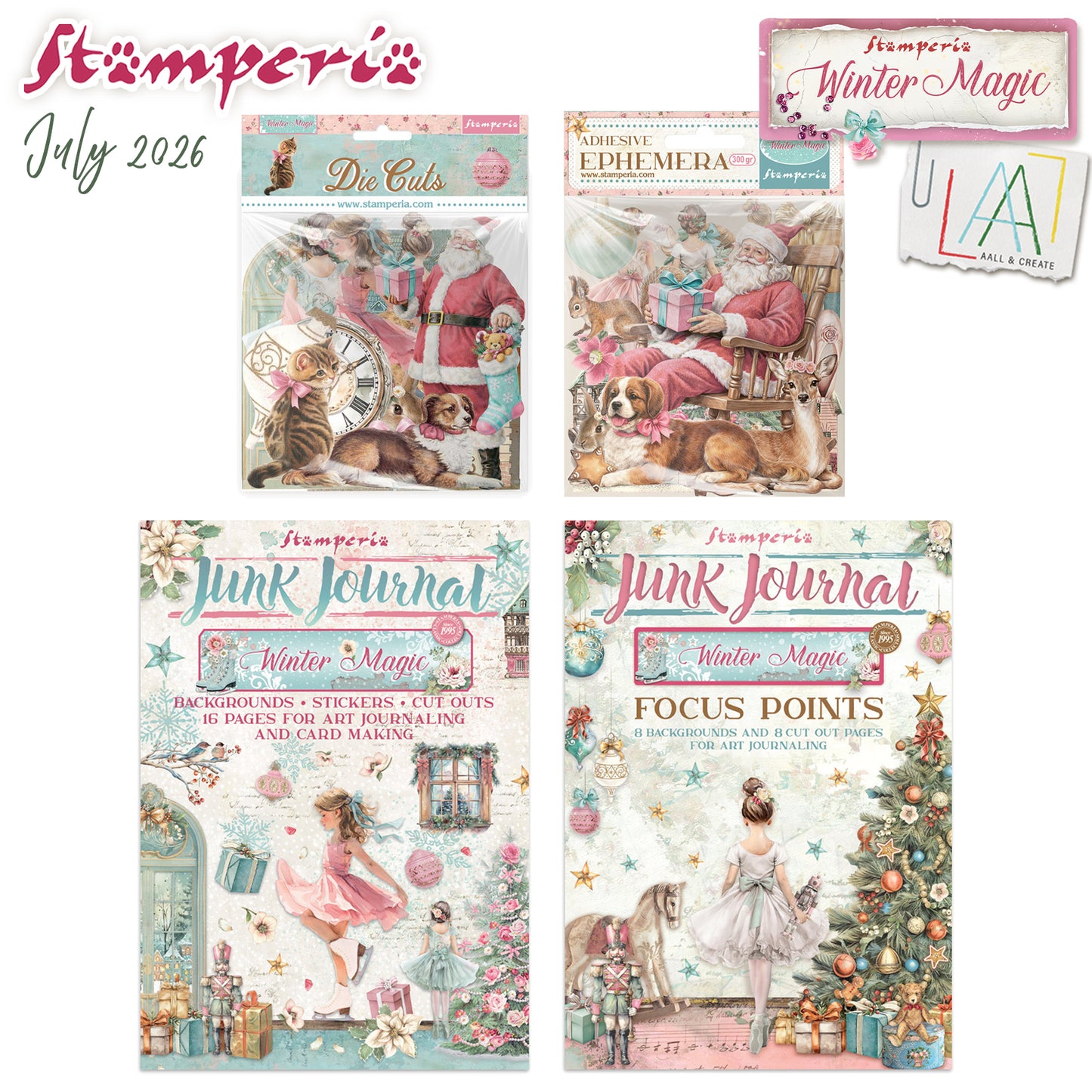 Stamperia Winter Magic Bundle (Save 10%)
