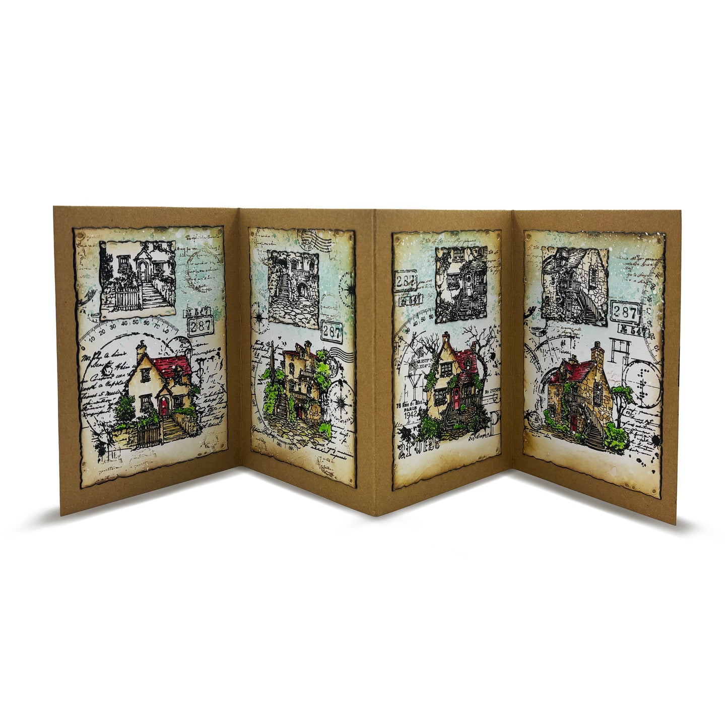 #1254 - A6 Stamp Set - Quiet Corners