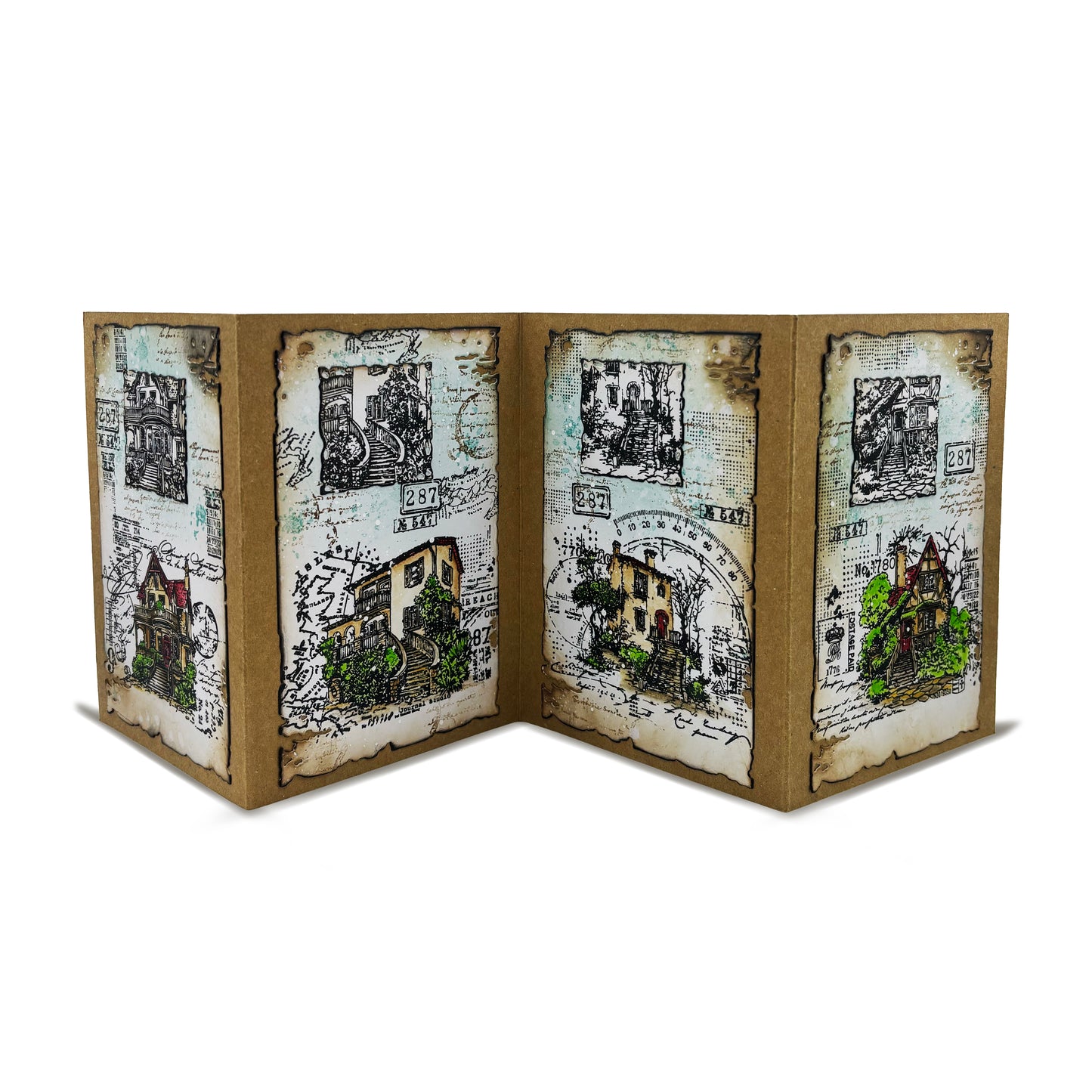 #1254 - A6 Stamp Set - Quiet Corners