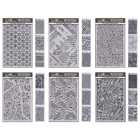 Ciao Bella Stencil Mix Triple Layer Bundle