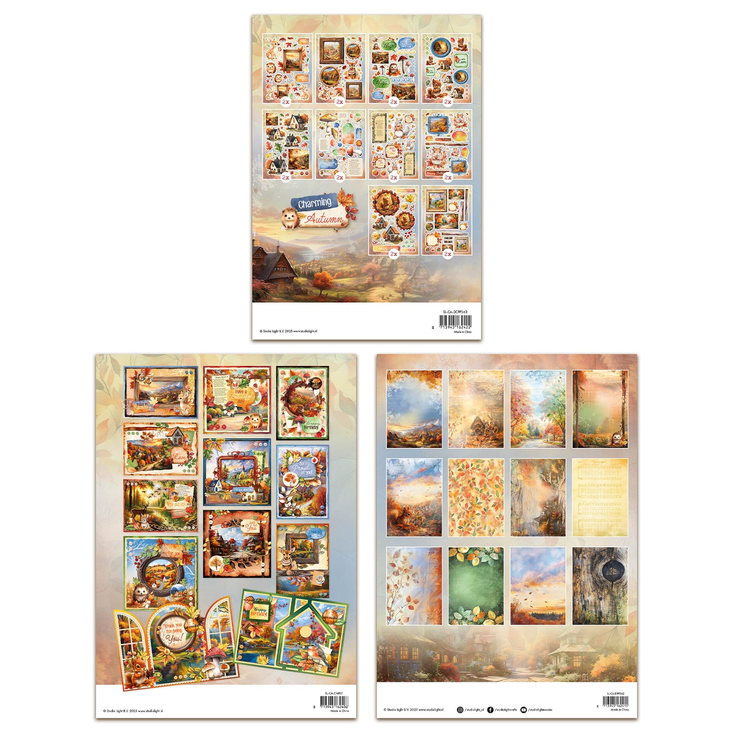 Studio Light Charming Autumn Paper Pad Bundle
