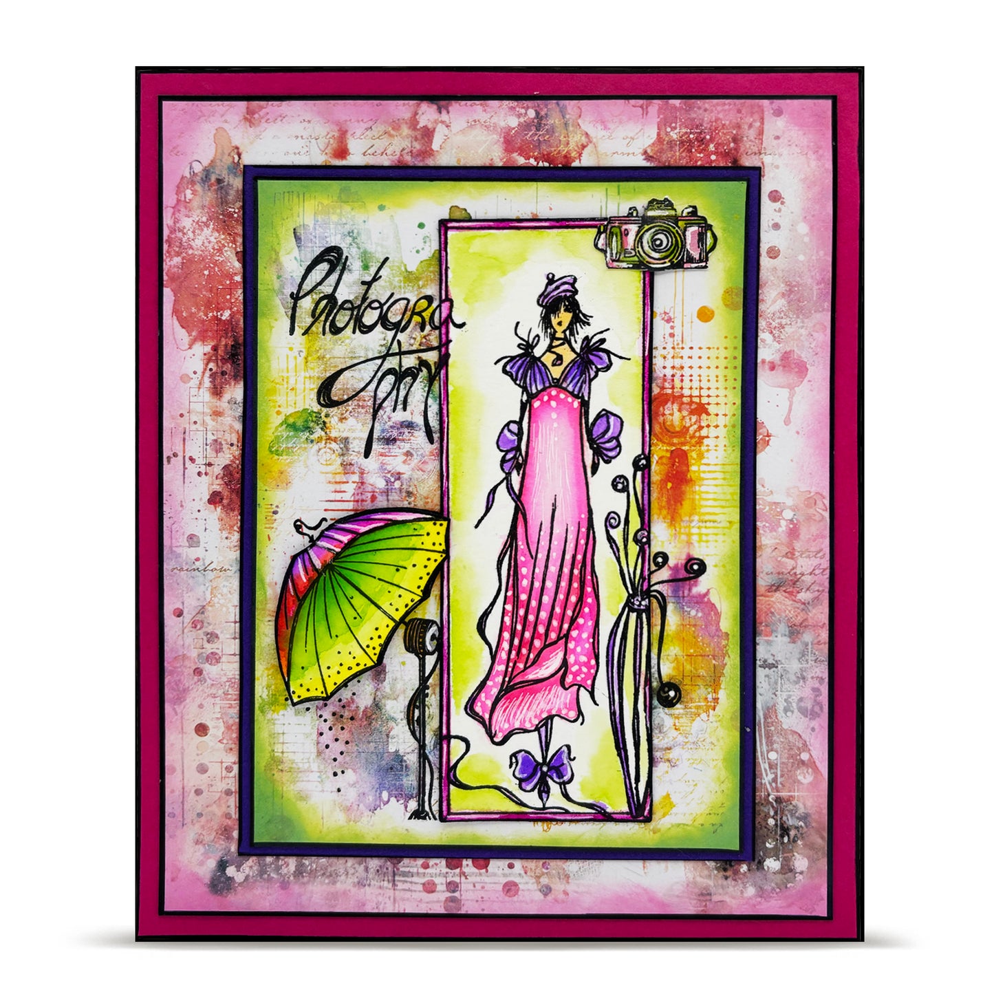 #05 - A6 Design Paper - Citrus Rainbow