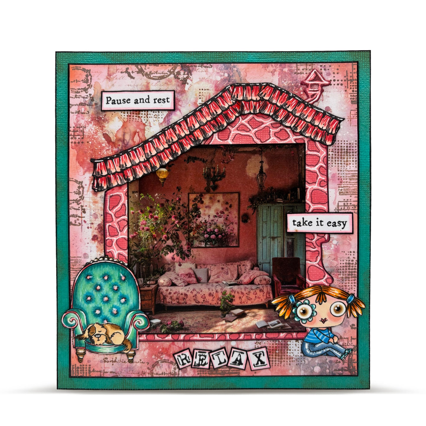 #1045 - A5 Stamp Set - Sugar Delights