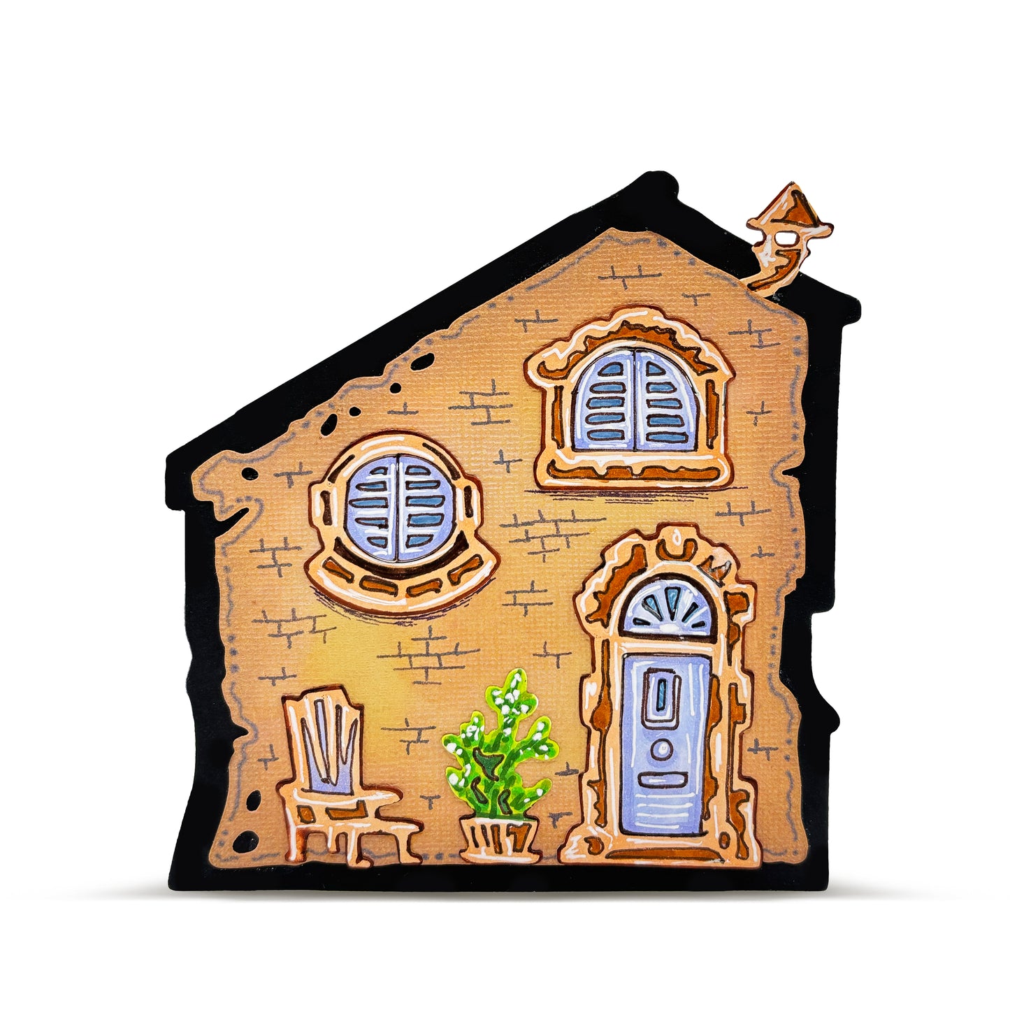 #DI-97 - Die-Cutting Die Set - Storybook House