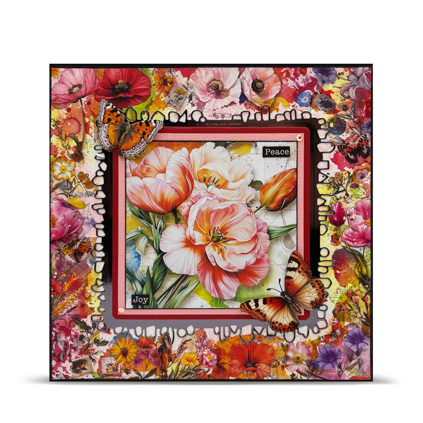 #PA-44 - 12 x 12 (inch) Design Paper - Canvas Play