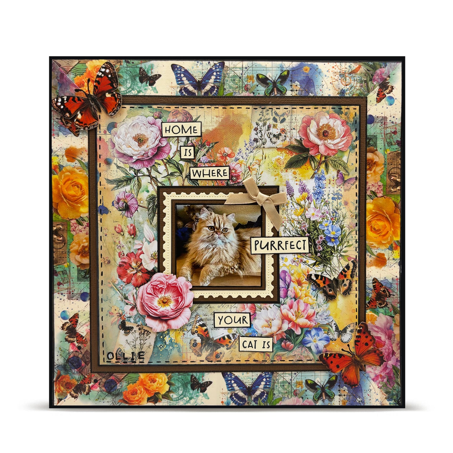#PA-43 - 6 x 6 (inch) Design Paper - Sunroom Drift
