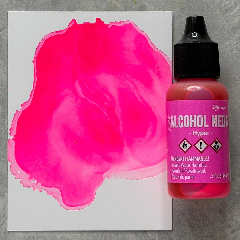 Ranger Tim Holtz® Alcohol Neon - Hyper 0.5 fl oz