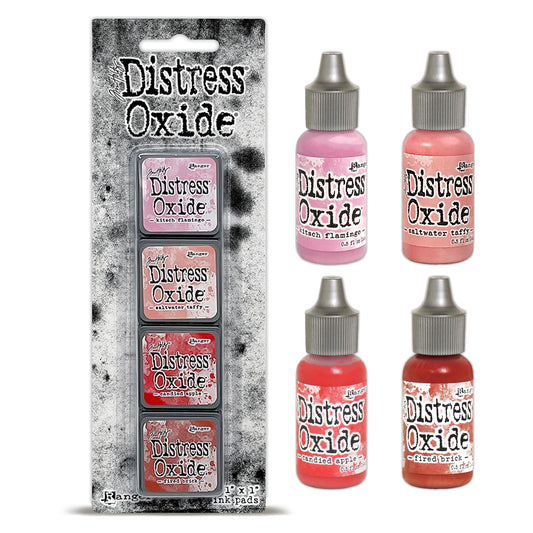 Ranger Tim Holtz Distress® Mini Oxide Ink Pads Kit #7 with Reinkers