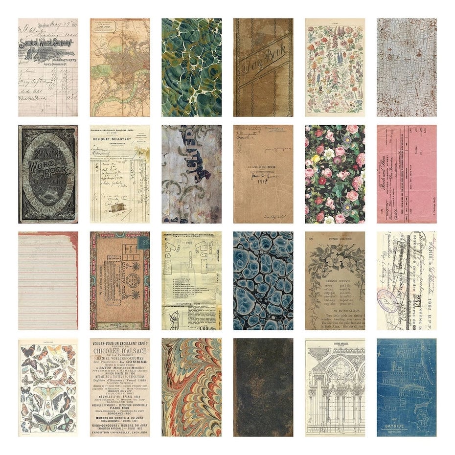 Idea-ology Tim Holtz Backdrops Volume 1