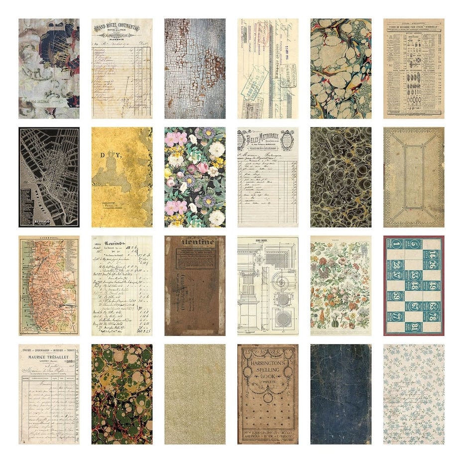 Idea-ology Tim Holtz Backdrops Volume 2