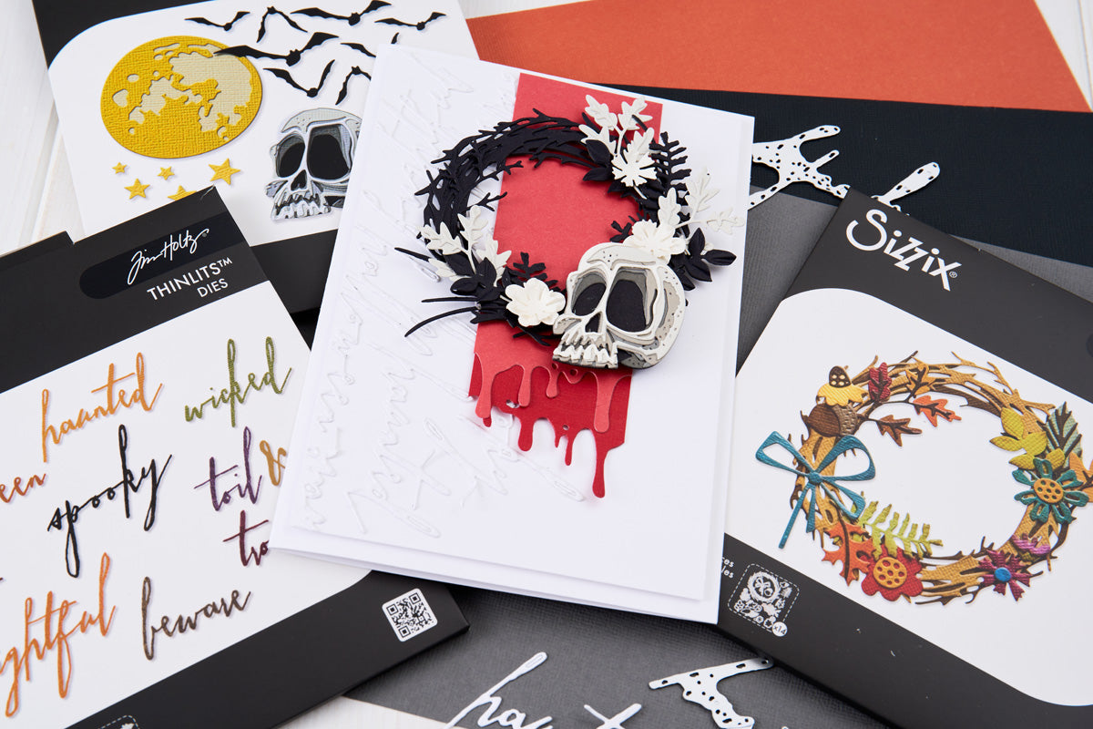 Sizzix Thinlits Die by Tim Holtz Classic Halloween Handwriting (10pcs)