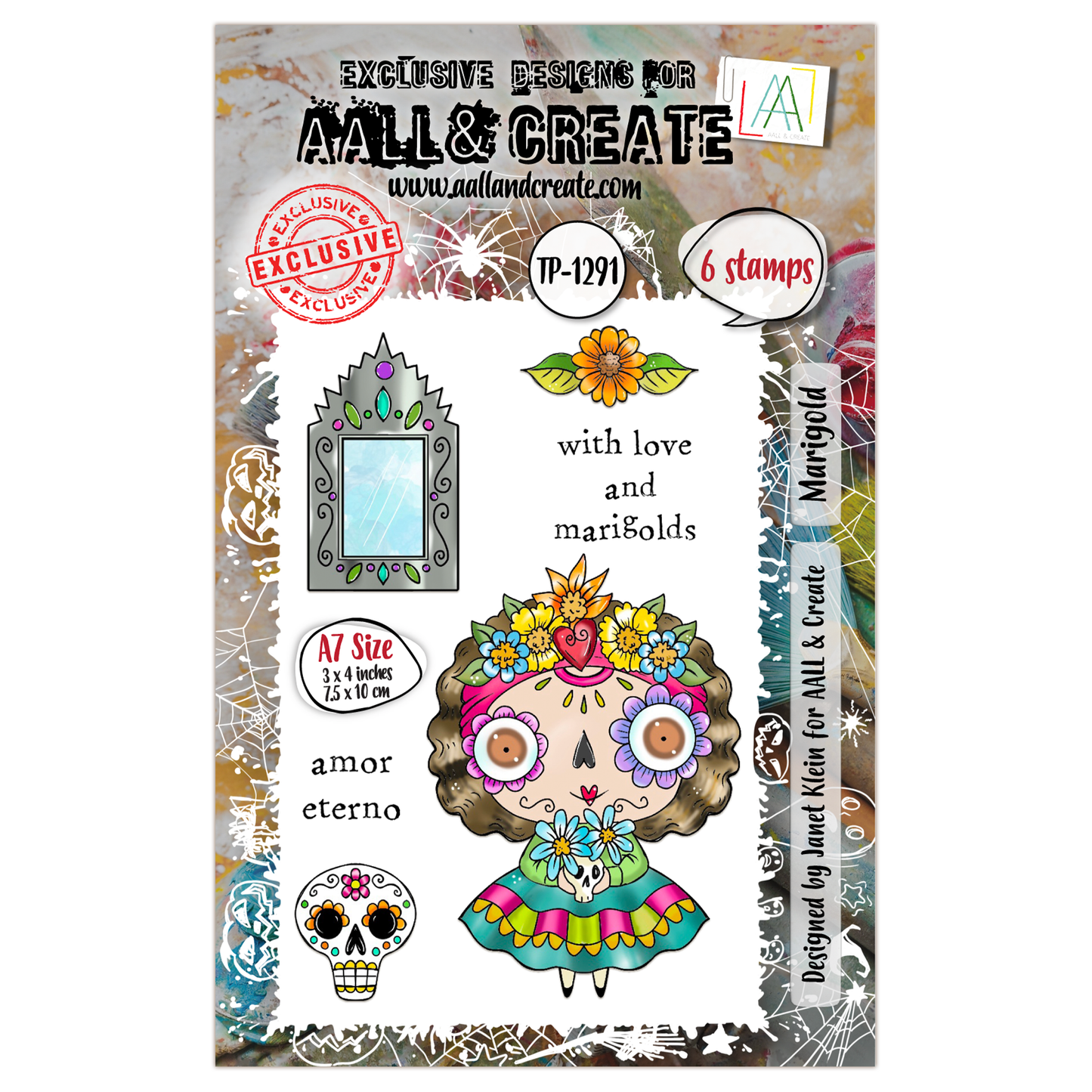 #TP-1291 - A7 Stamp Set - Marigold