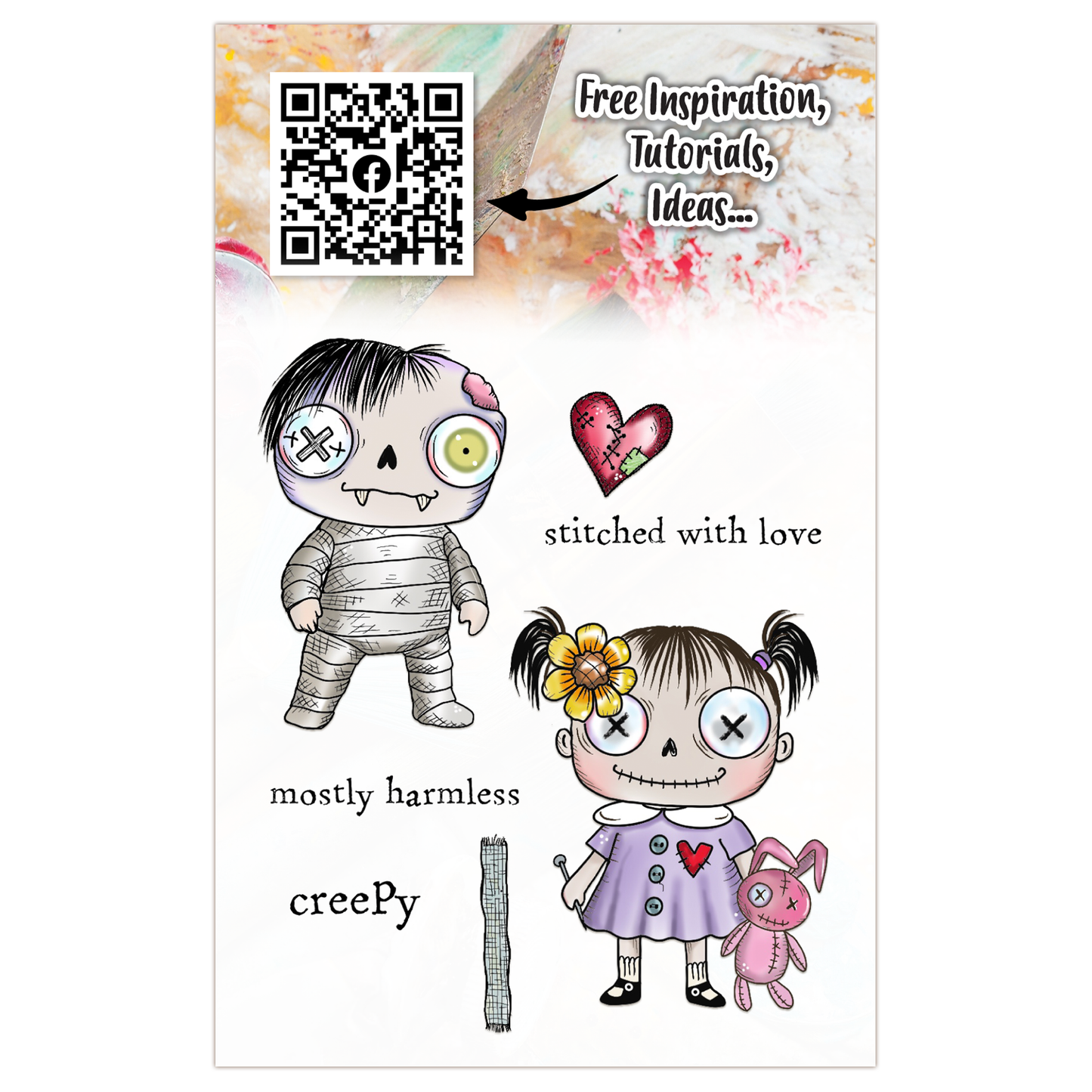 #TP-1294 - A7 Stamp Set - Mostly Harmless