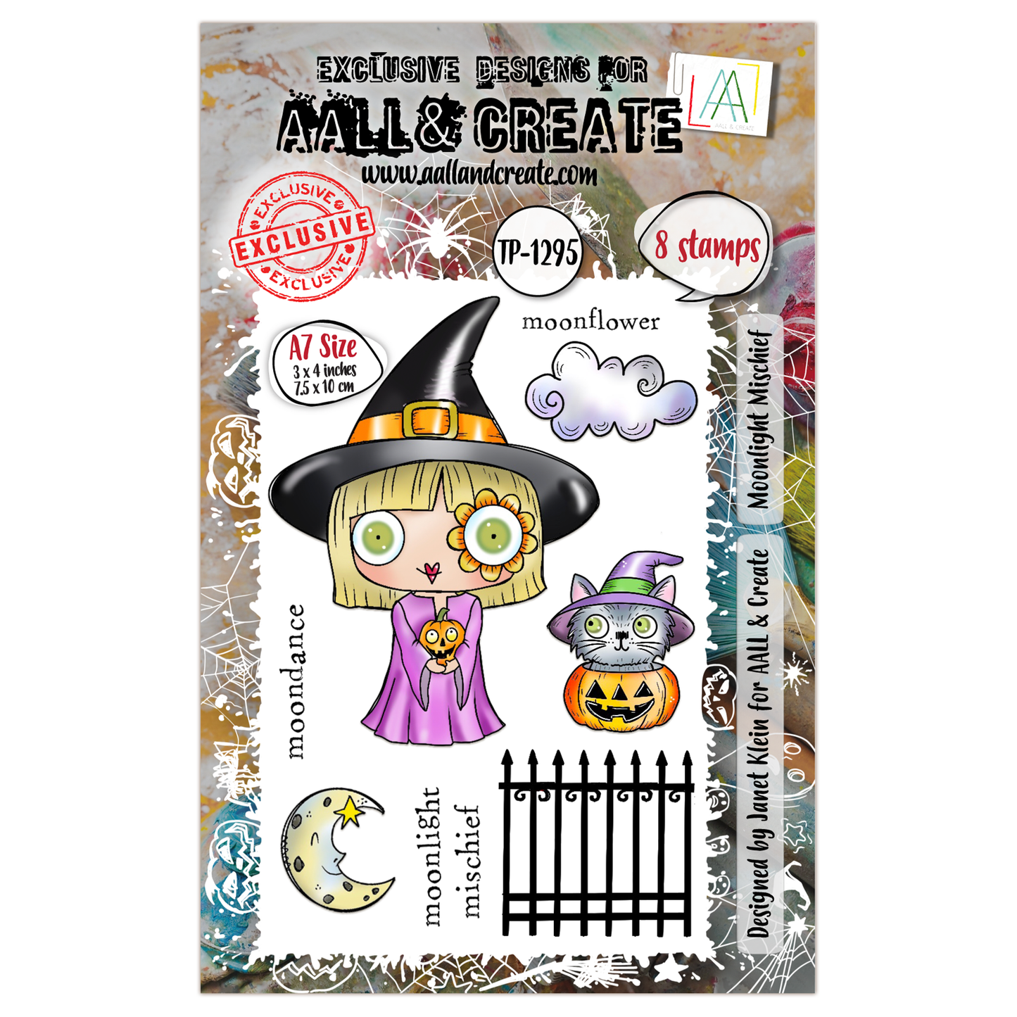#TP-1295 - A7 Stamp Set - Moonlight Mischief