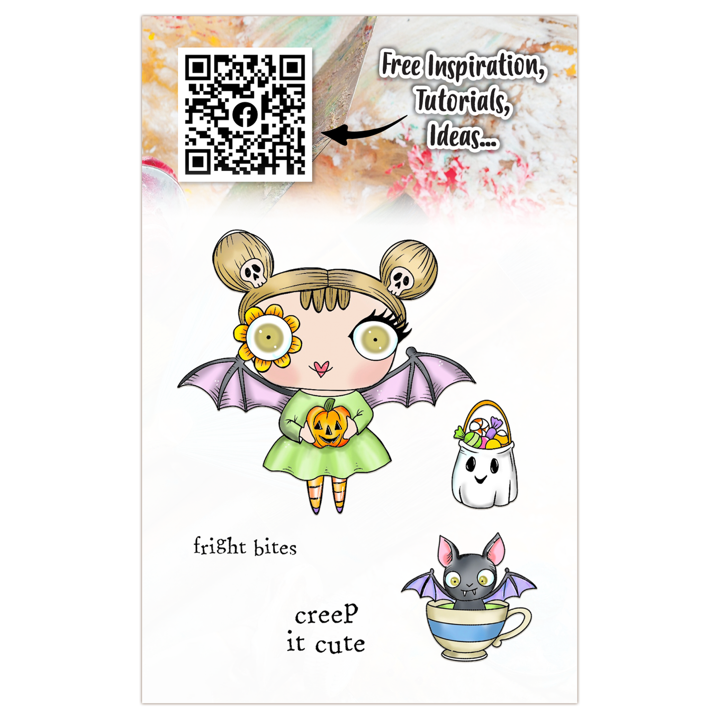 #TP-1299 - A7 Stamp Set - Fright Bites