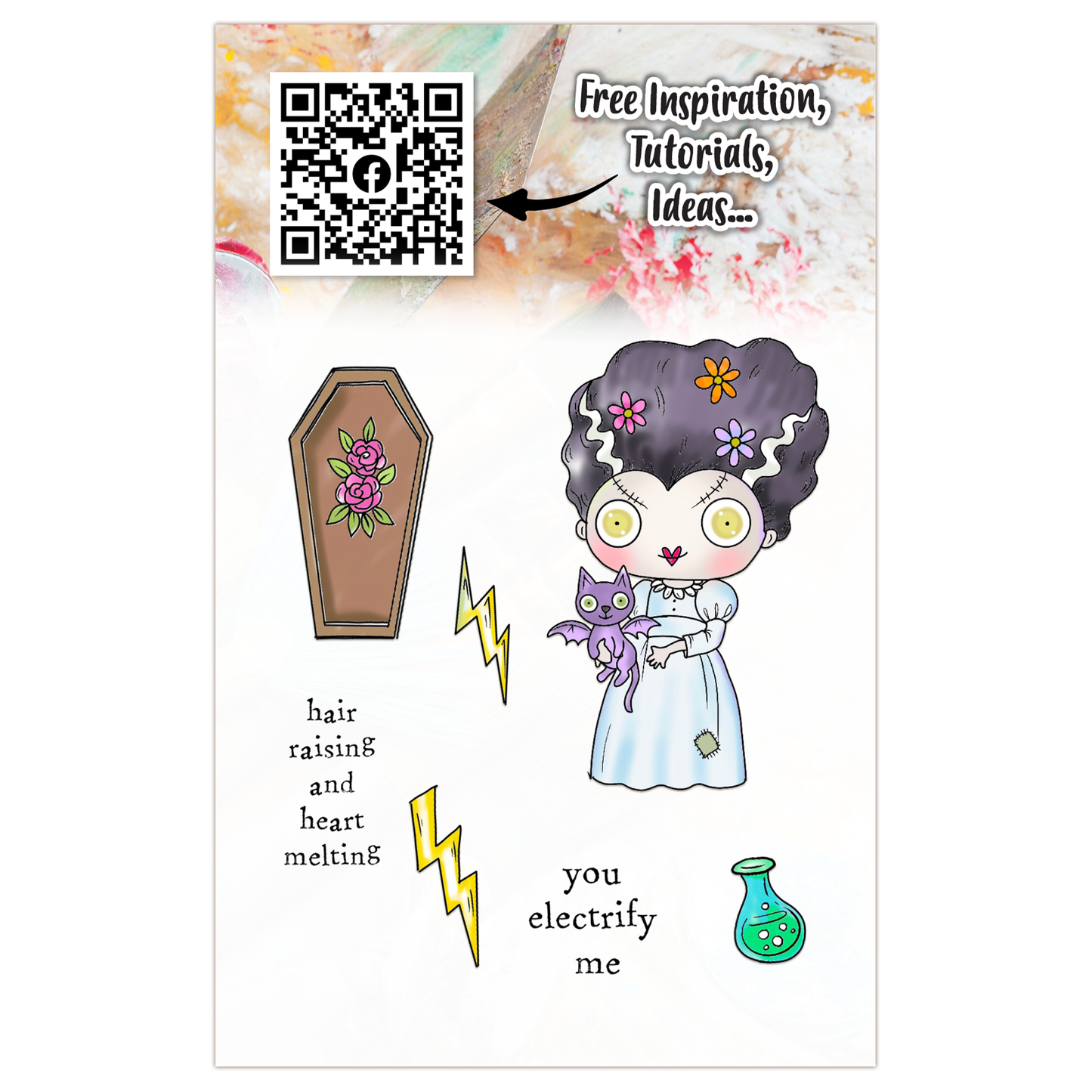 #TP-1300 - A7 Stamp Set - Frankie’s Bride