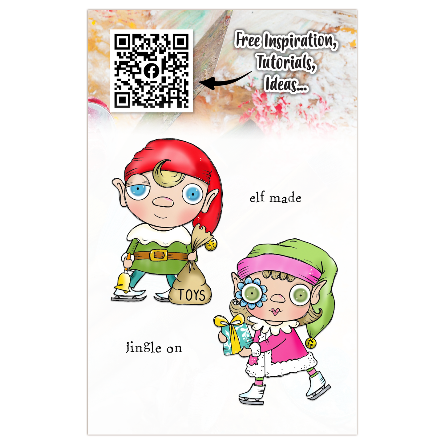 #TP-1311 - A7 Stamp Set - Elf Made