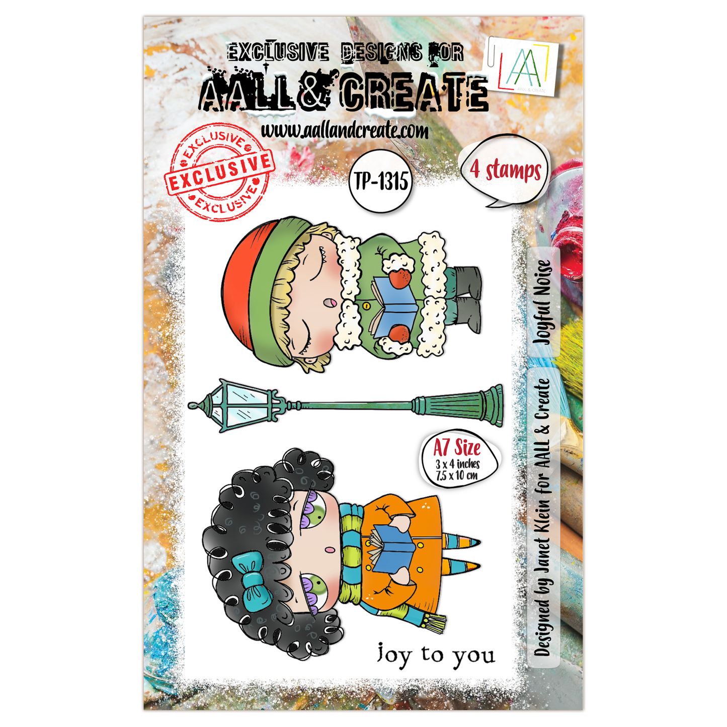 #TP-1315 - A7 Stamp Set - Joyful Noise
