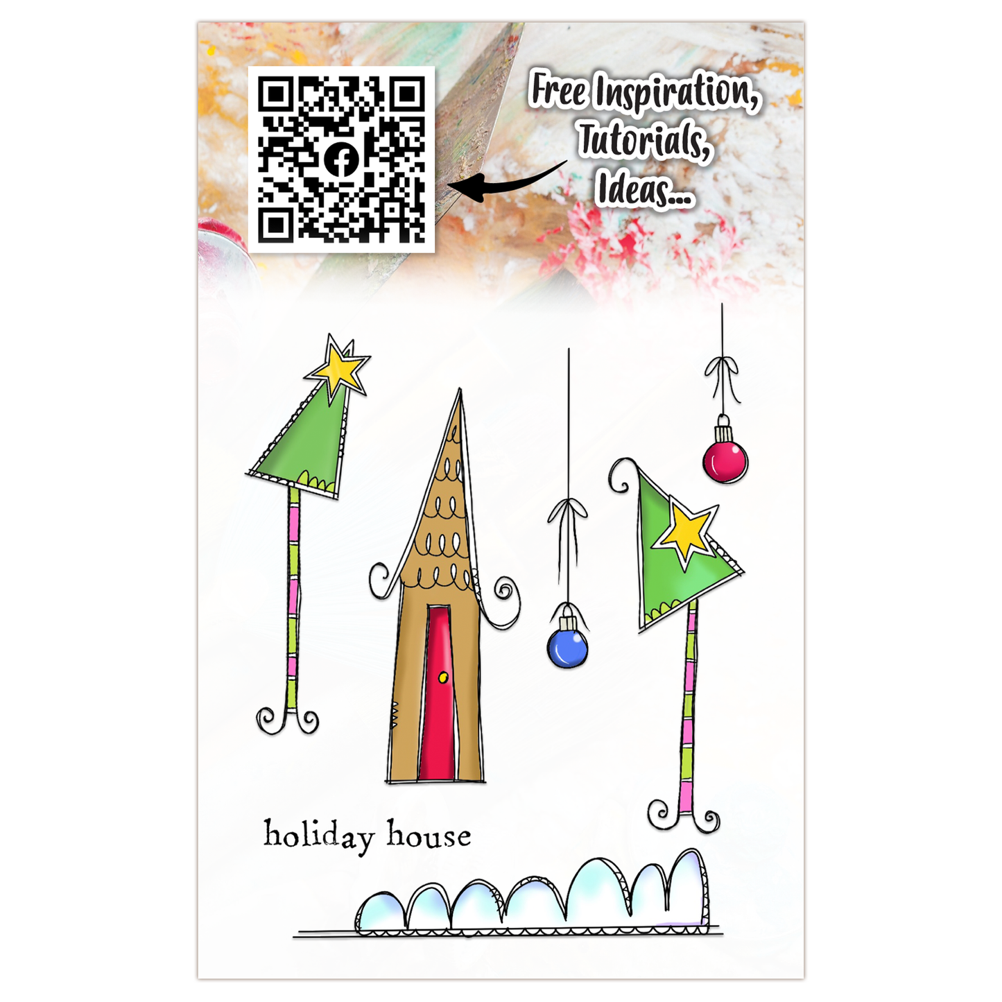 #TP-1316 - A7 Stamp Set - Holiday House