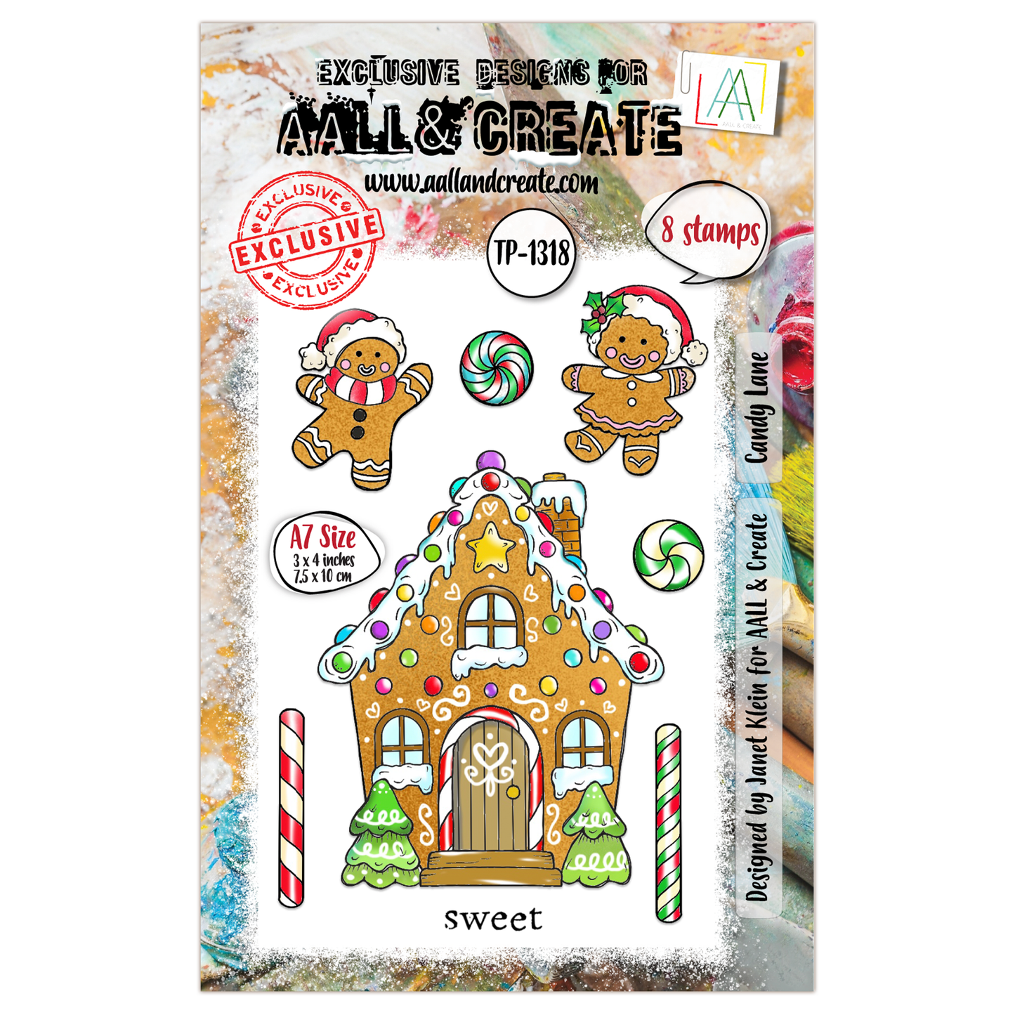 #TP-1318 - A7 Stamp Set - Candy Lane