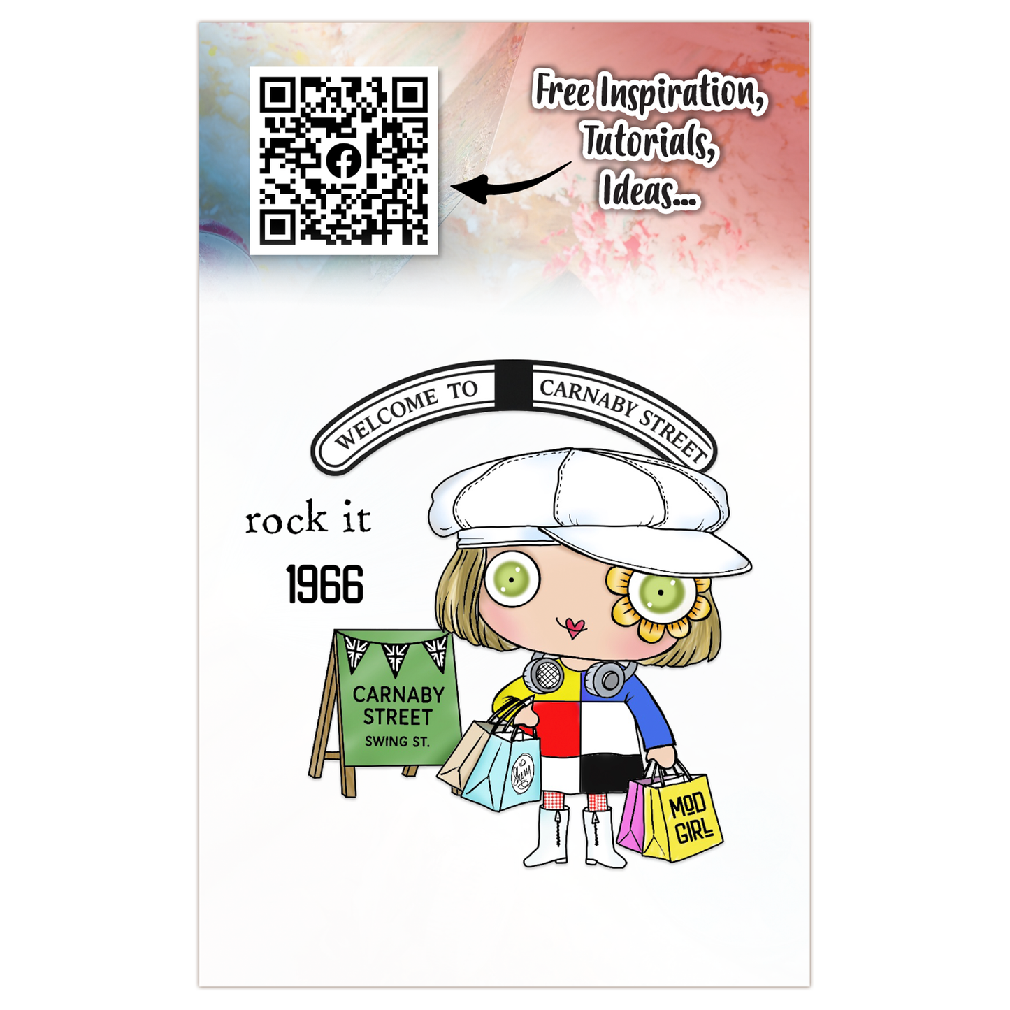 #TP-1324 - A7 Stamp Set - Carnaby Street