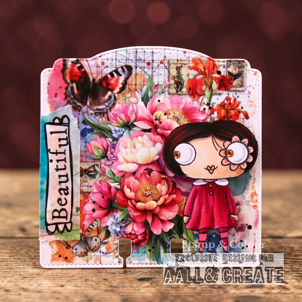 MT-143 - Washi Tape - Petals Kiss (Layer-It-Up!)