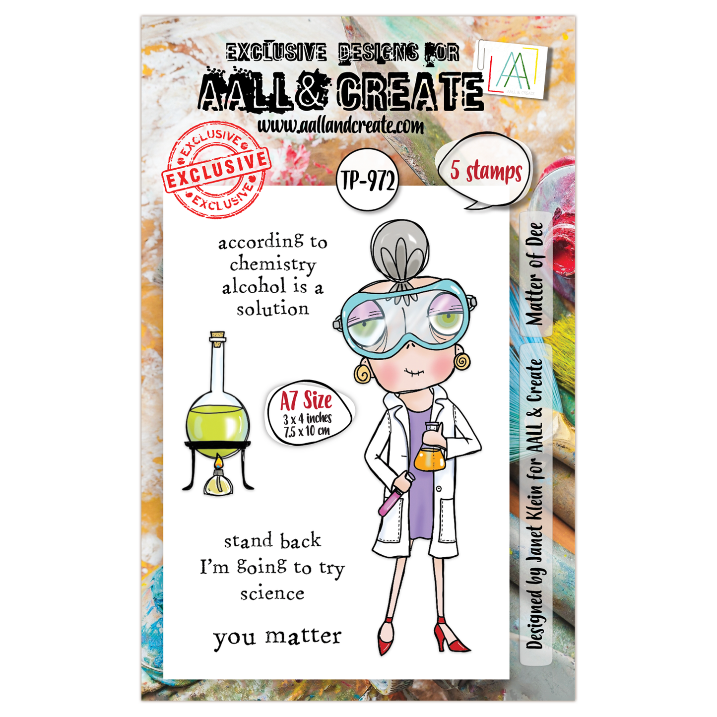 TP-972 - A7 Stamp Set - Matter Of Dee