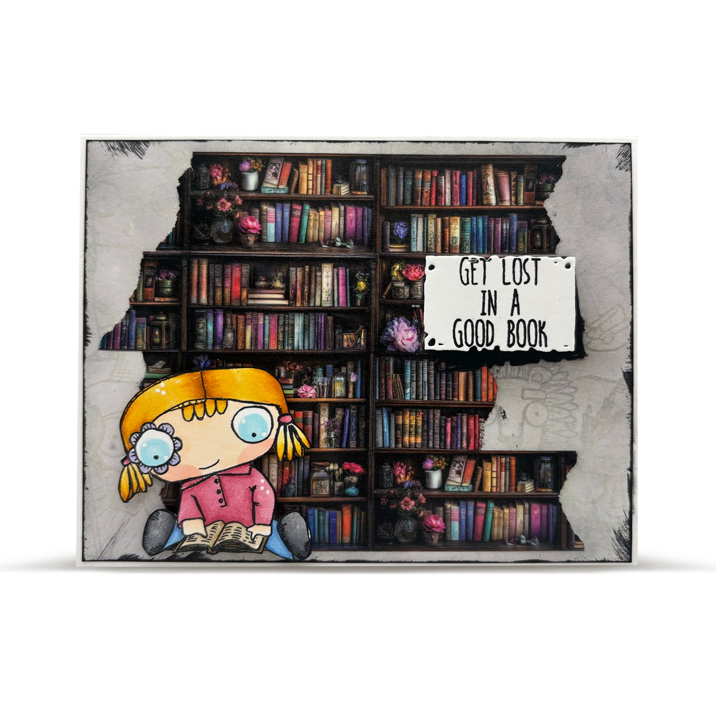 #MT-141 - Washi Tape - Shelf Stories (Layer-It-Up)