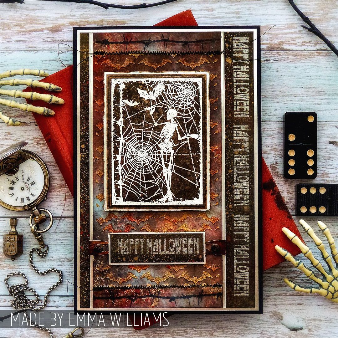 Stampers Anonymous Tim Holtz Cling Stamp - X-Ray