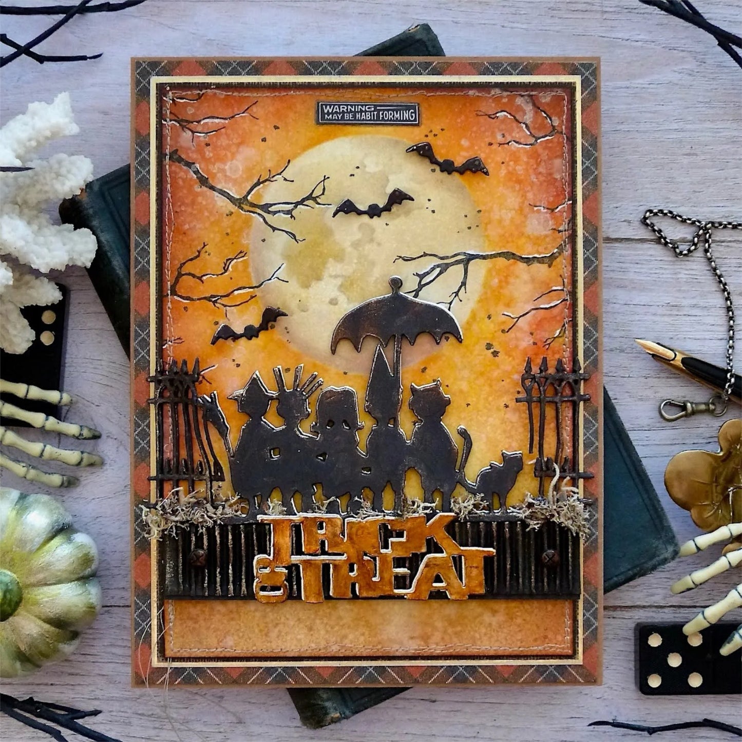 Sizzix Tim Holtz Thinlits & 3-D Embossing Folder Halloween Complete Collection