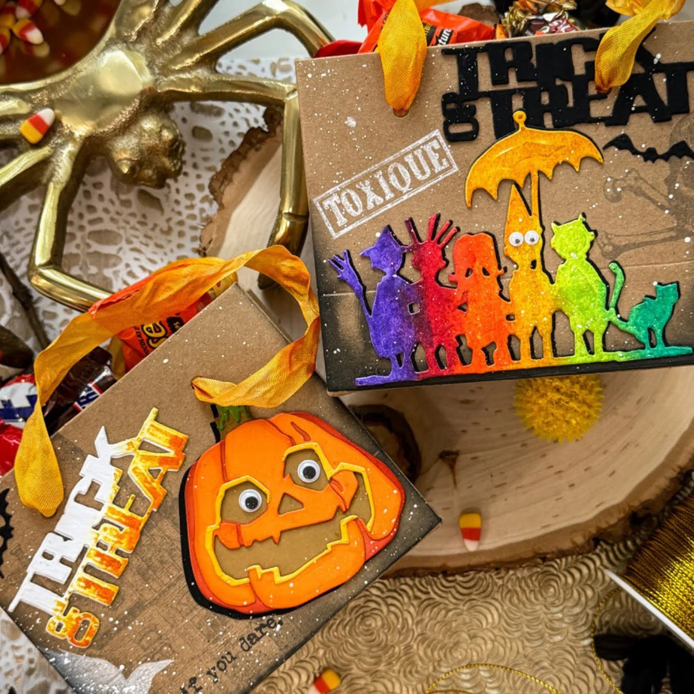 Sizzix Tim Holtz Thinlits & 3-D Embossing Folder Halloween Complete Collection