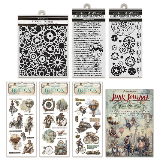 Stamperia Voyages Fantastiques Complete Collection