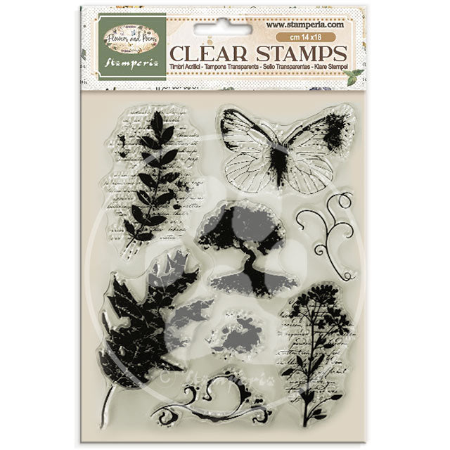 Stamperia Flowers and Poems Clear Stamps